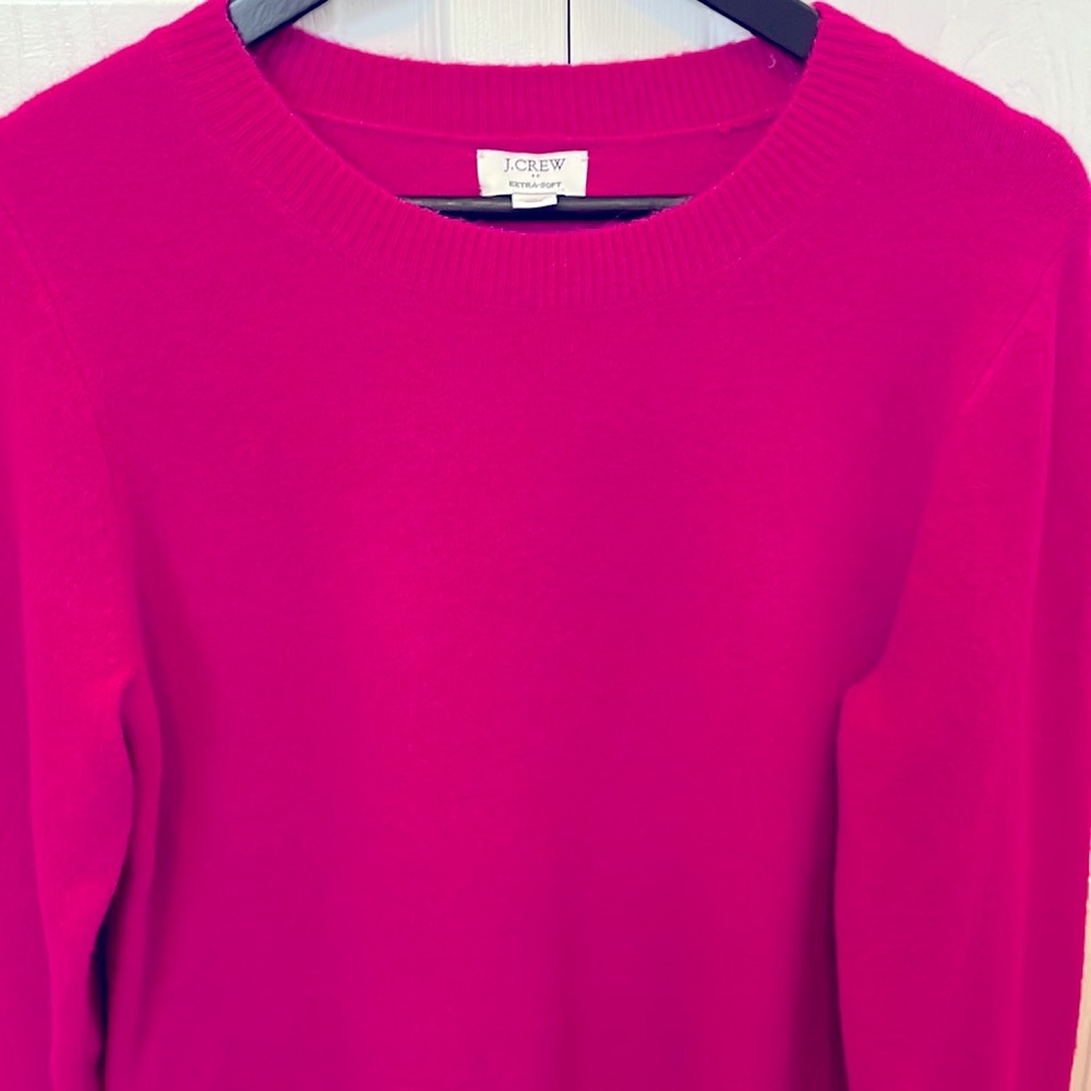 J.Crew Pink sweater, sz M
